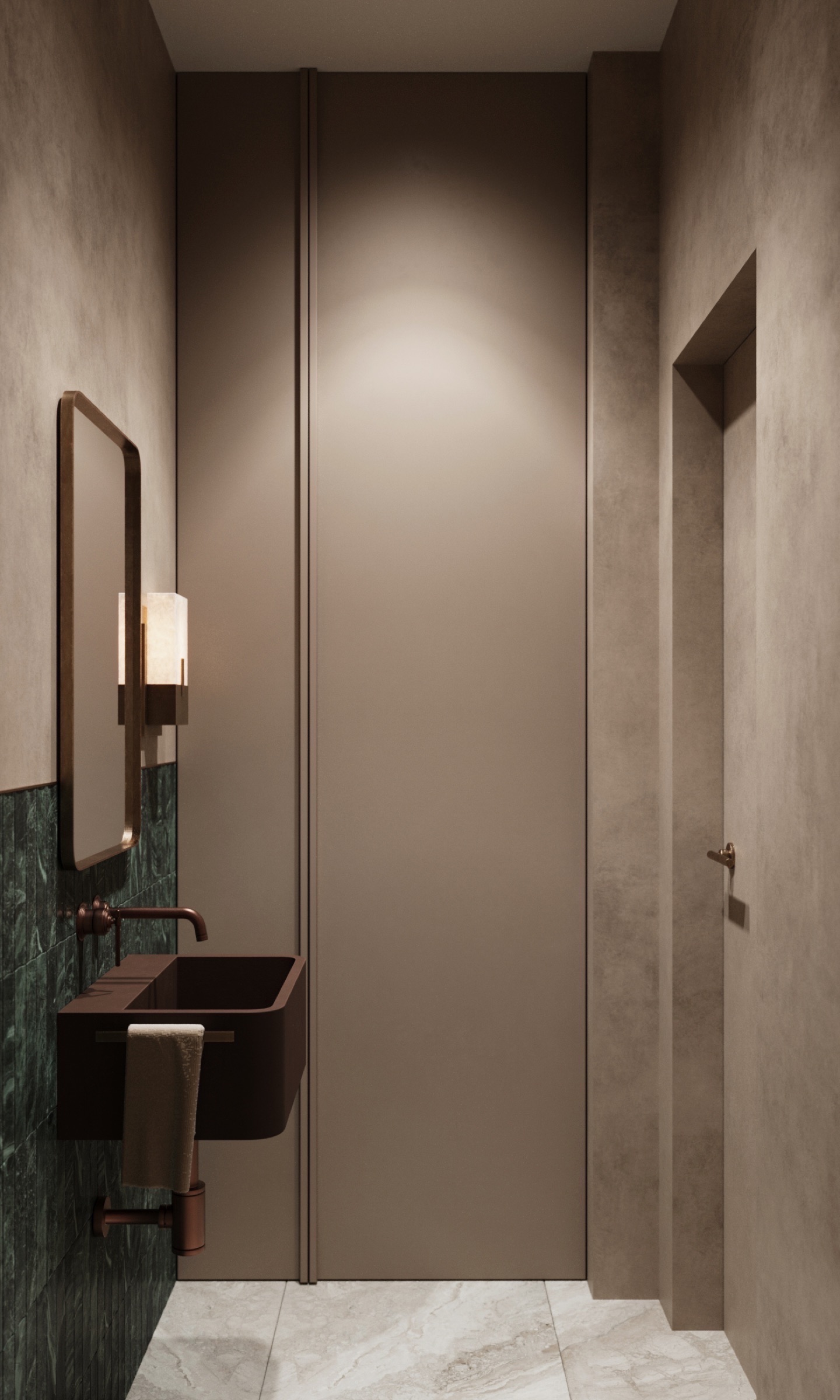 Гостевой санузел - Key Design Studio