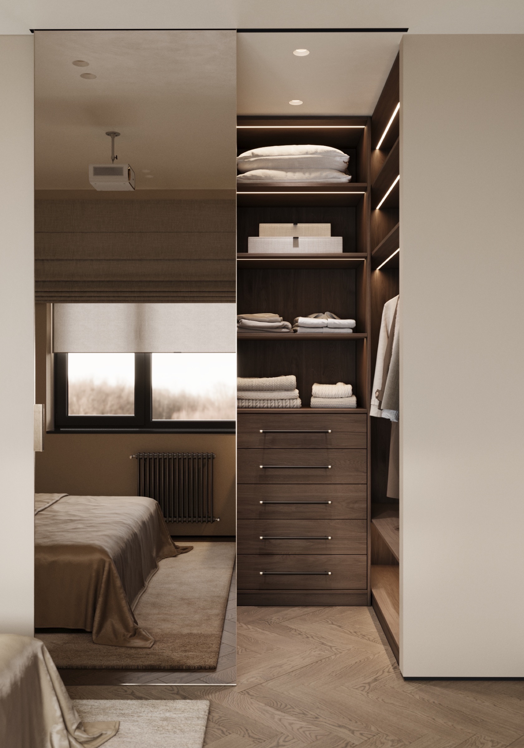 Спальня - Key Design Studio